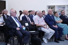 Lənkəran Dövlət Universitetində professor Məsud Əfəndiyevin seminarının dinləyiciləri