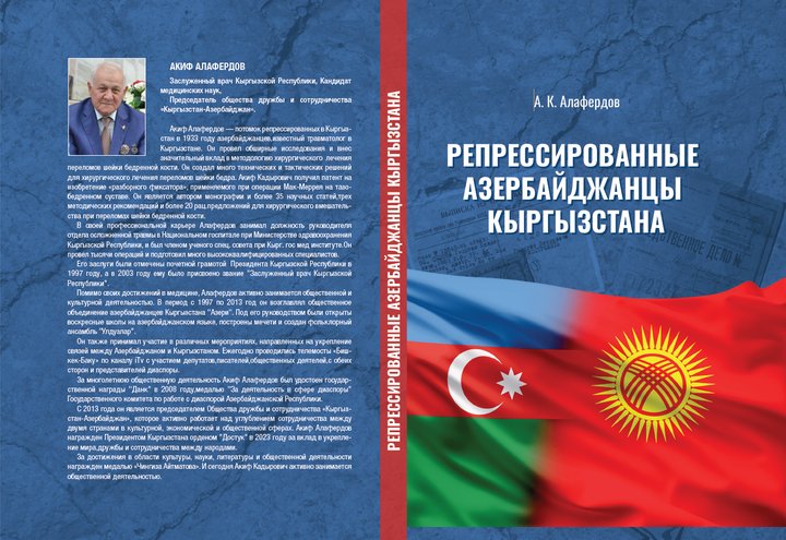 Book cover: Repressed Azerbaijanis of Kyrgyzstan