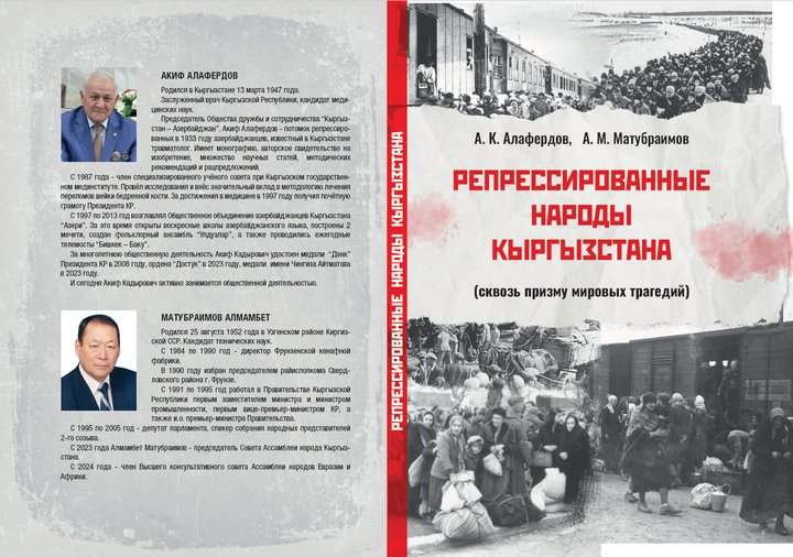 Book cover: Repressed peoples of Kyrgyzstan